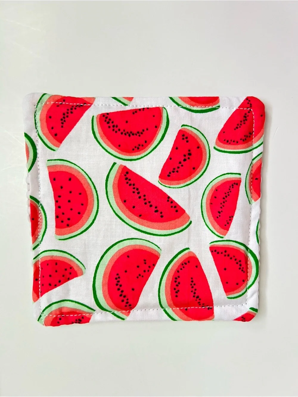Hand Crafted Watermelon Non Slip Jar Gripper Opens Hard to Turn Jars